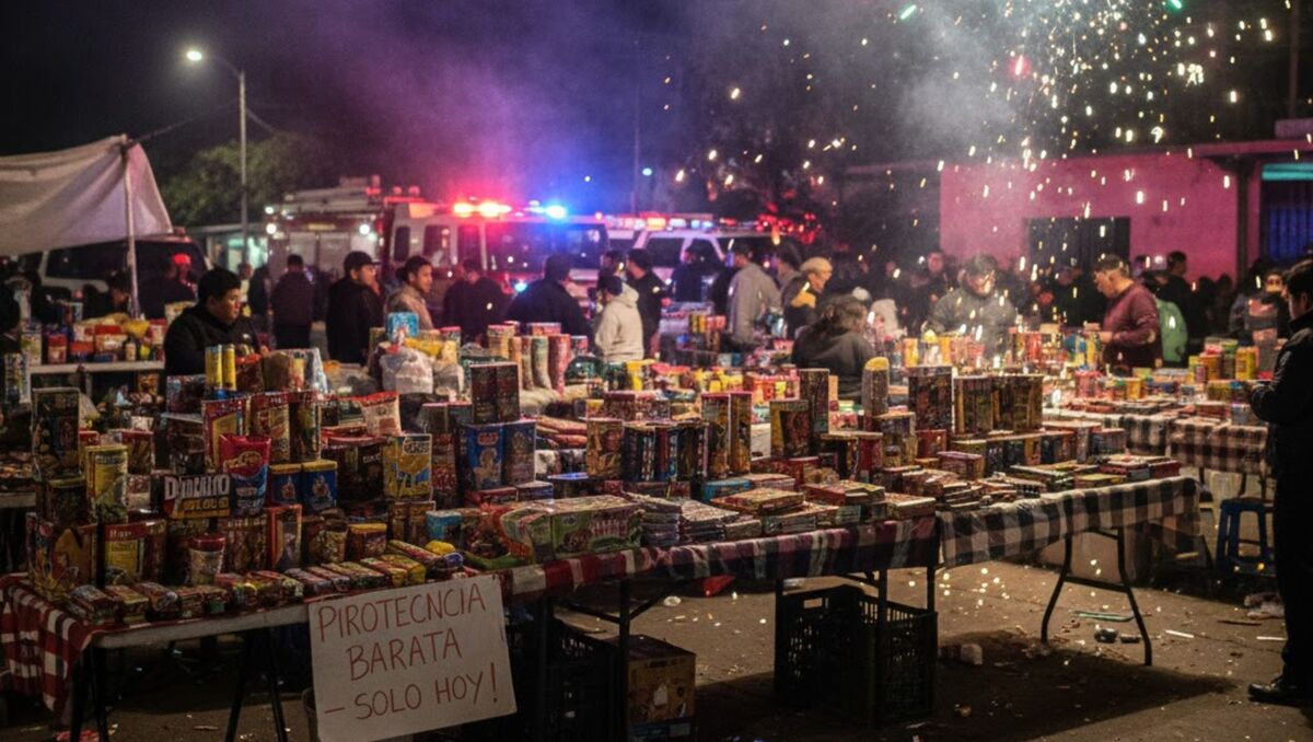 El Estado y municipios te pueden sancionar por la venta y uso de pirotecnia. | Especial.