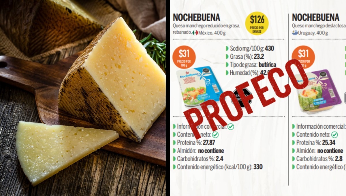 Sí es queso. Estos son los MEJORES quesos manchego que hay en el mercado, según Profeco