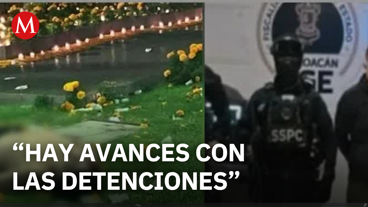 Fiscal de Michoacán: “Hay avances con las detenciones” en caso Carlos Manzo