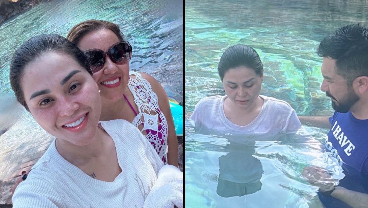 "Dejé muchas cosas del mundo”: Gomita muestra cómo se bautizó a los 31 años; revela qué la motivó a cambiar su camino