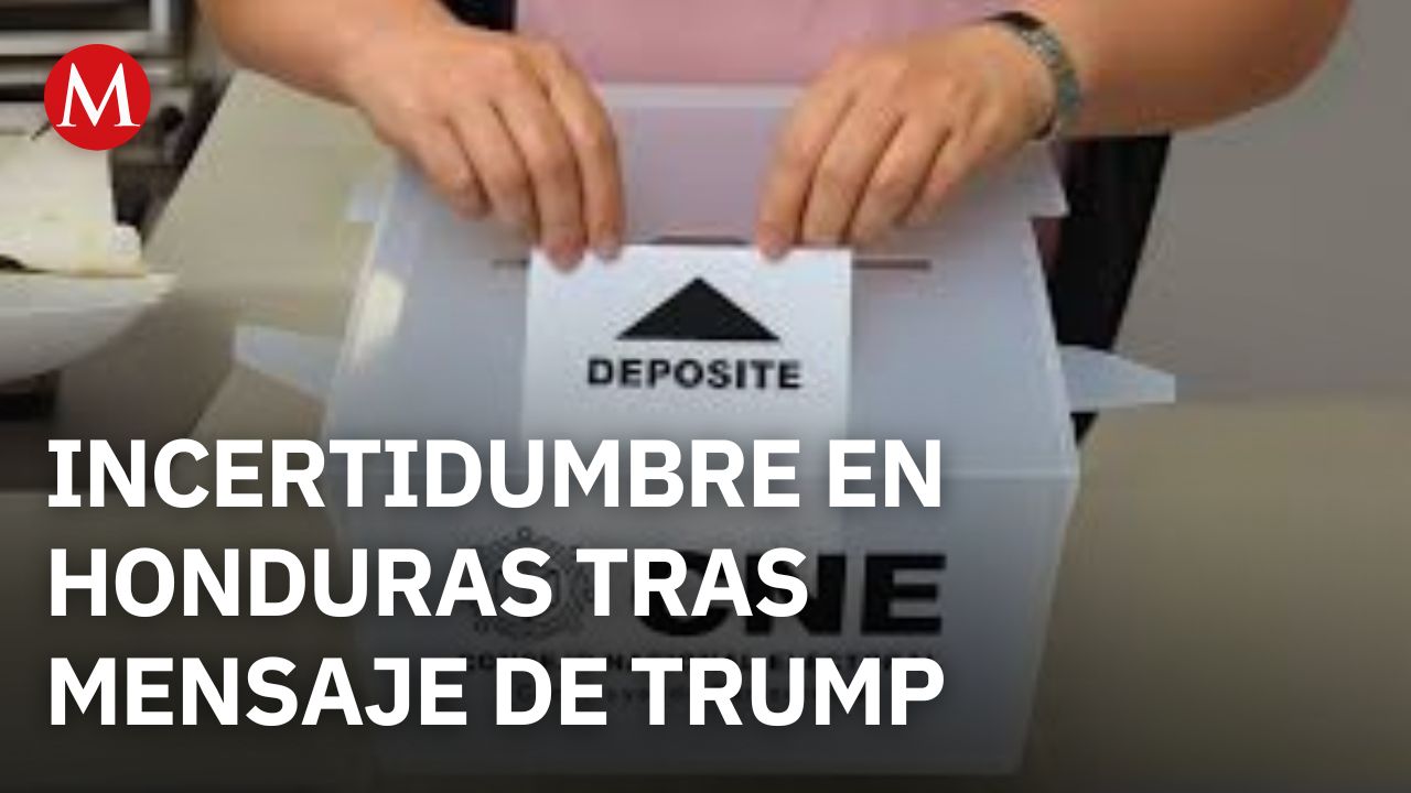 Honduras espera resultados entre incertidumbre y el impacto del apoyo de Trump