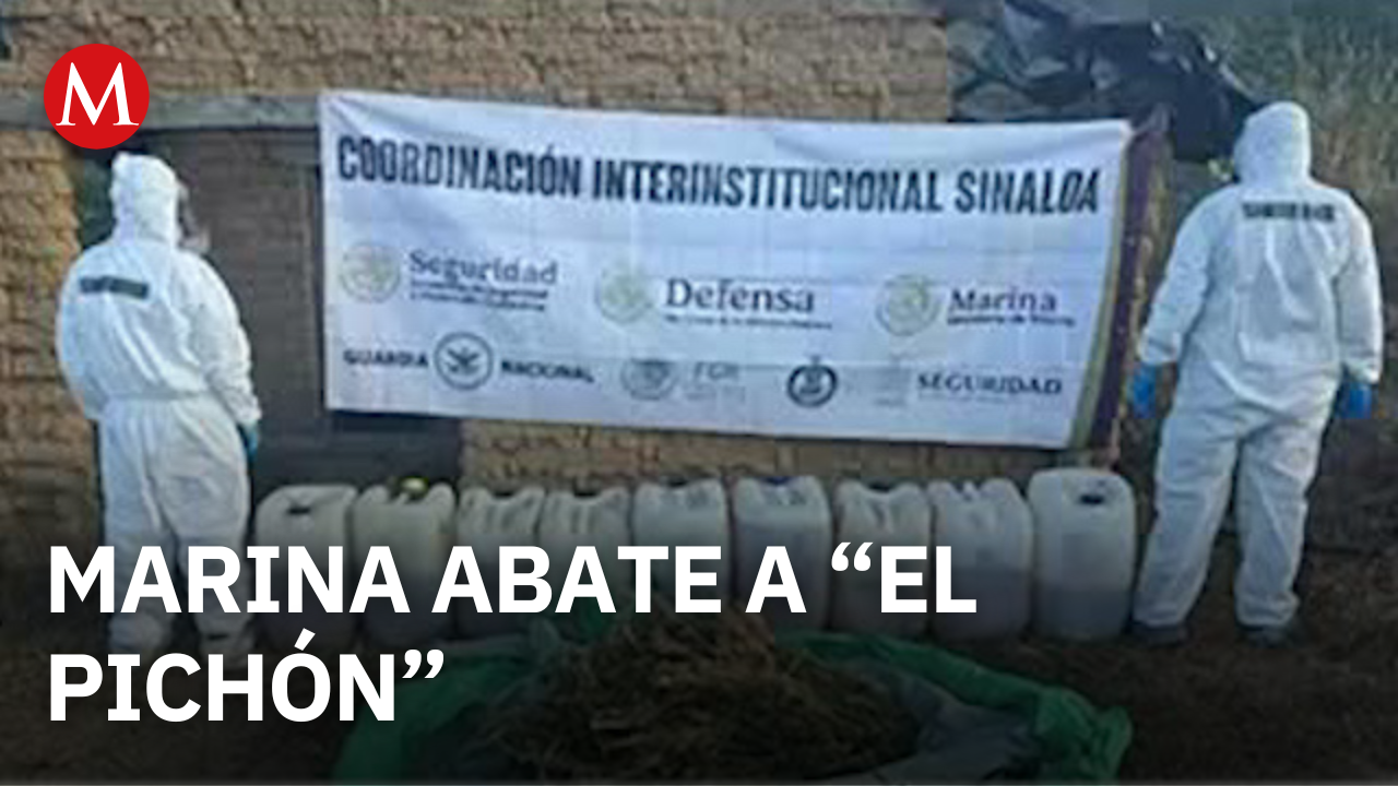 Marina abate a “El Pichón”, segundo al mando del cártel de “El Chapo Isidro”