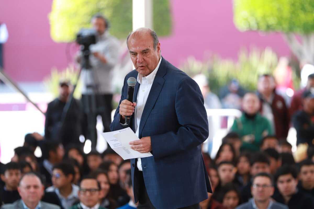 Natividad Castrejón Valdez, secretario de Educación Pública de Hidalgo. (Jorge Sánchez)