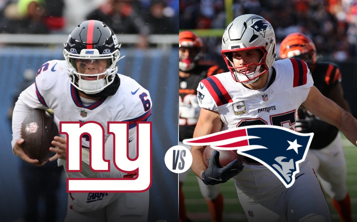 New York Giants vs New England Patriots EN VIVO juego de la Semana 13 de la NFL 2025 (Reuters)