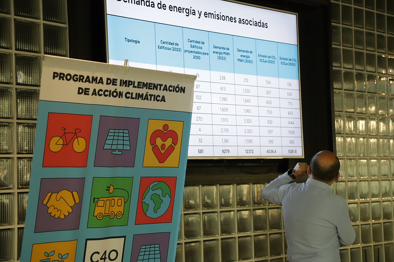 Presentación del Programa de Implementación de Acción Climática. (Sonia Gamiño)