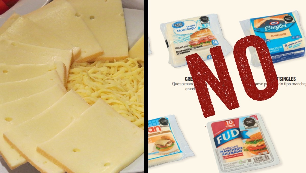 NO es queso manchego. Profeco revela qué MARCAS mienten; estos son imitación o procesados