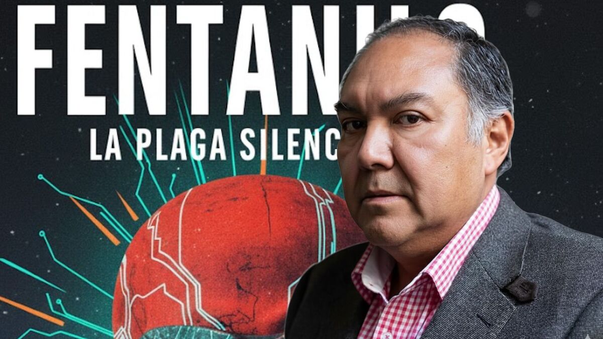 Ricardo Relevo presenta su libro Fentanilo (Milenio IA y Cortesía)