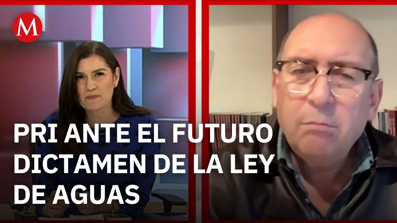 Ruben Moreira comparte postura del PRI sobre la Ley de Aguas