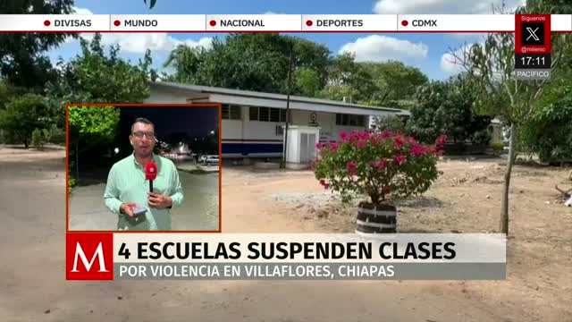 Suspenden clases por alza de violencia en Chiapas | Rodrigo Rico, 1 de diciembre de 2025