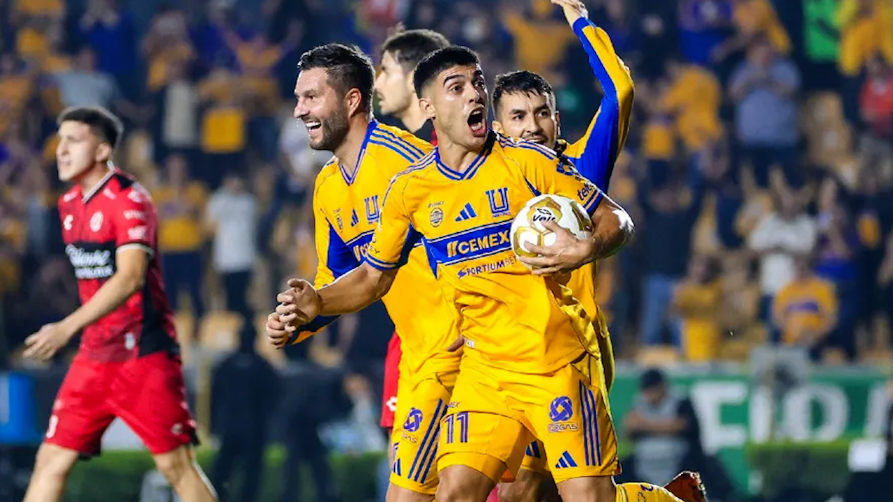 Tigres golea a Tijuana en el Volcán y se mete a Semifinales de la Liga MX
