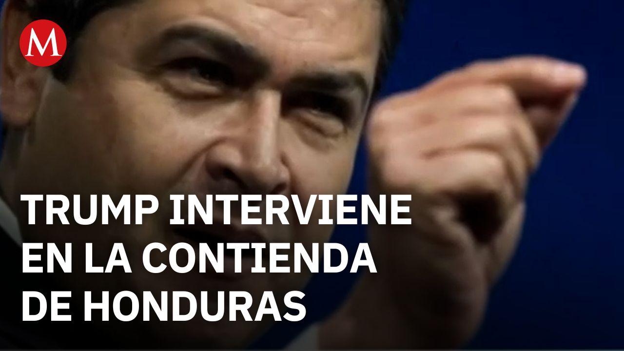 Trump influye en elecciones hondureñas al respaldar al Partido Nacional y mencionar indulto