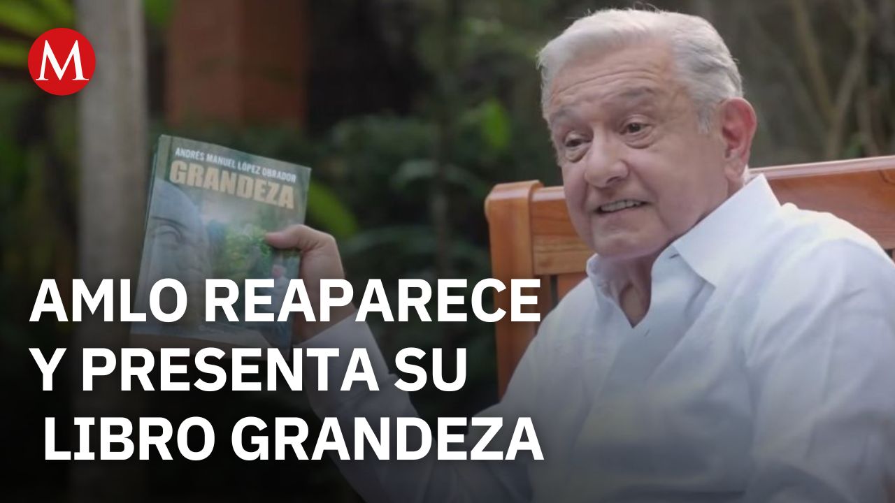 AMLO reaparece y sorprende al presentar su libro Grandeza desde Tabasco