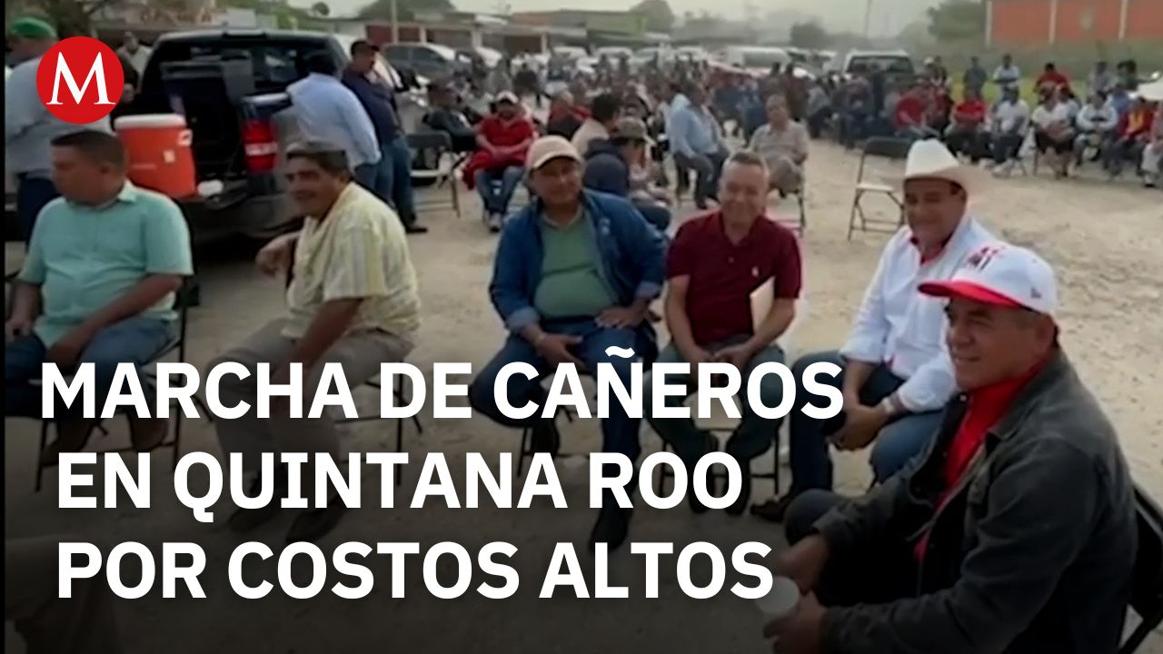 Cañeros de Quintana Roo marchan contra costos impuestos por empresa