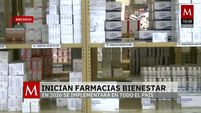 Claudia Sheinbaum presentó las ‘Farmacias del Bienestar’ | Jaime Núñez, 2 de diciembre de 2025