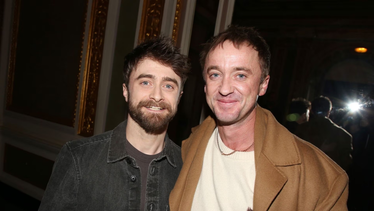 Daniel Radcliffe y Tom Felton reviven la magia de Hogwarts con emotiva reunión en Nueva York