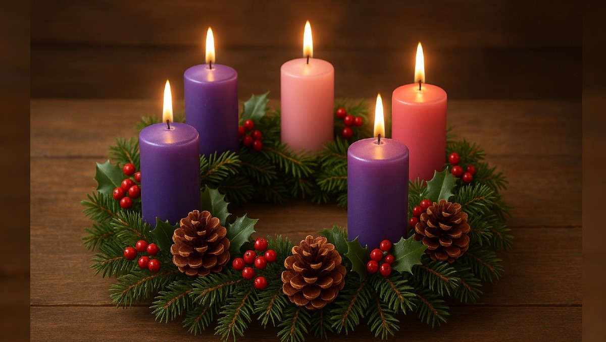 Que no se te pase. Estos son los días cuando se encienden las velas de la corona de adviento 2025 | Calendario