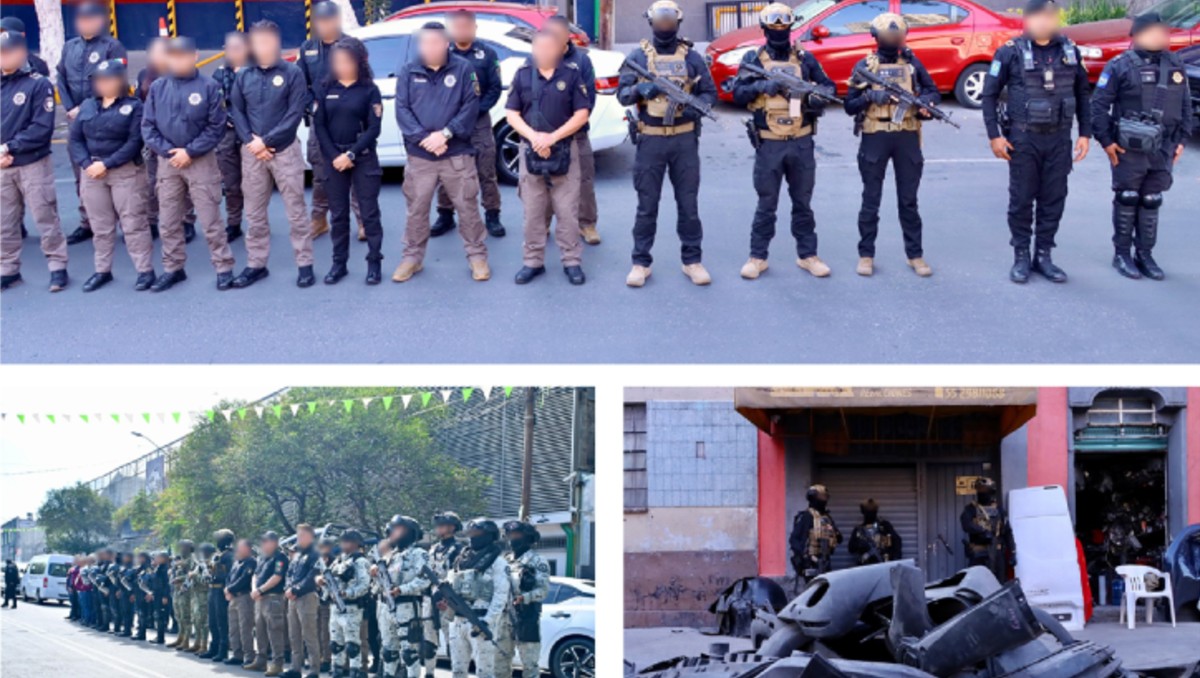 Decomisan mil 800 toneladas de autopartes robadas. | Especial