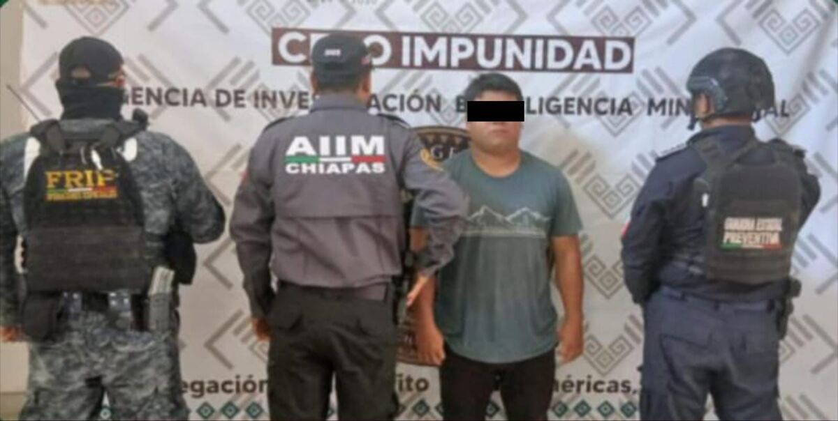 El acusado responde al nombre de Moisés ‘N’.