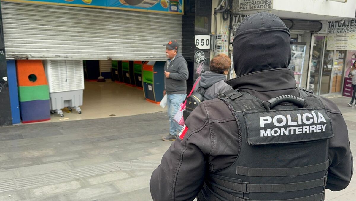 El lugar fue acordonado por autoridades de Monterrey. | Especial.