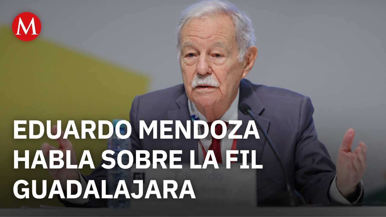 El escritor español, Eduardo Mendoza, se presenta en la FIL Guadalajara 2025