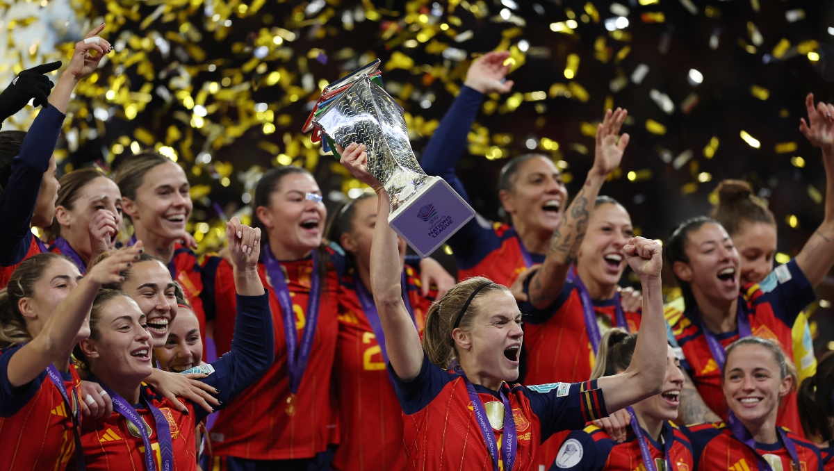 España es bicampeona de la UEFA Nations League Femenil tras vencer a la selección alemana en la final