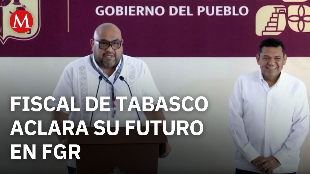 Fiscal de Tabasco responde si se sumaría al equipo de Ernestina Godoy en la FGR