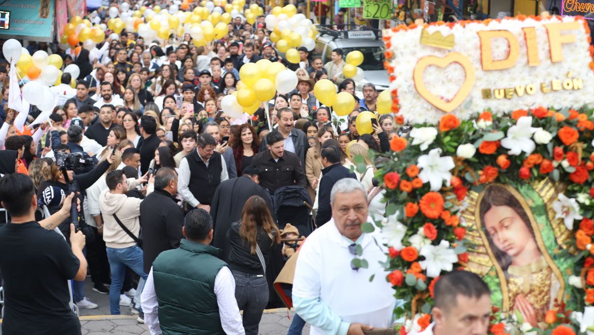 El gobernador hizo el anuncio en peregrinación del DIF. Luis Guerra