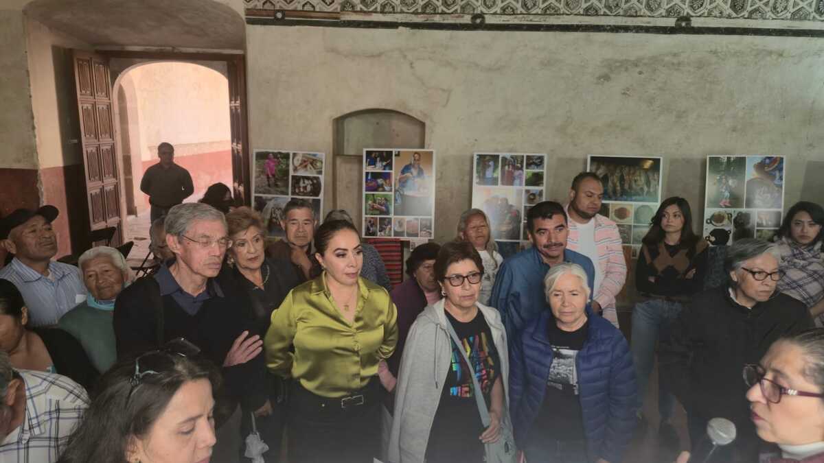 Inauguración de la exposición “Olores y sabores de México” en el Ex Convento de San Nicolás Tolentino.
