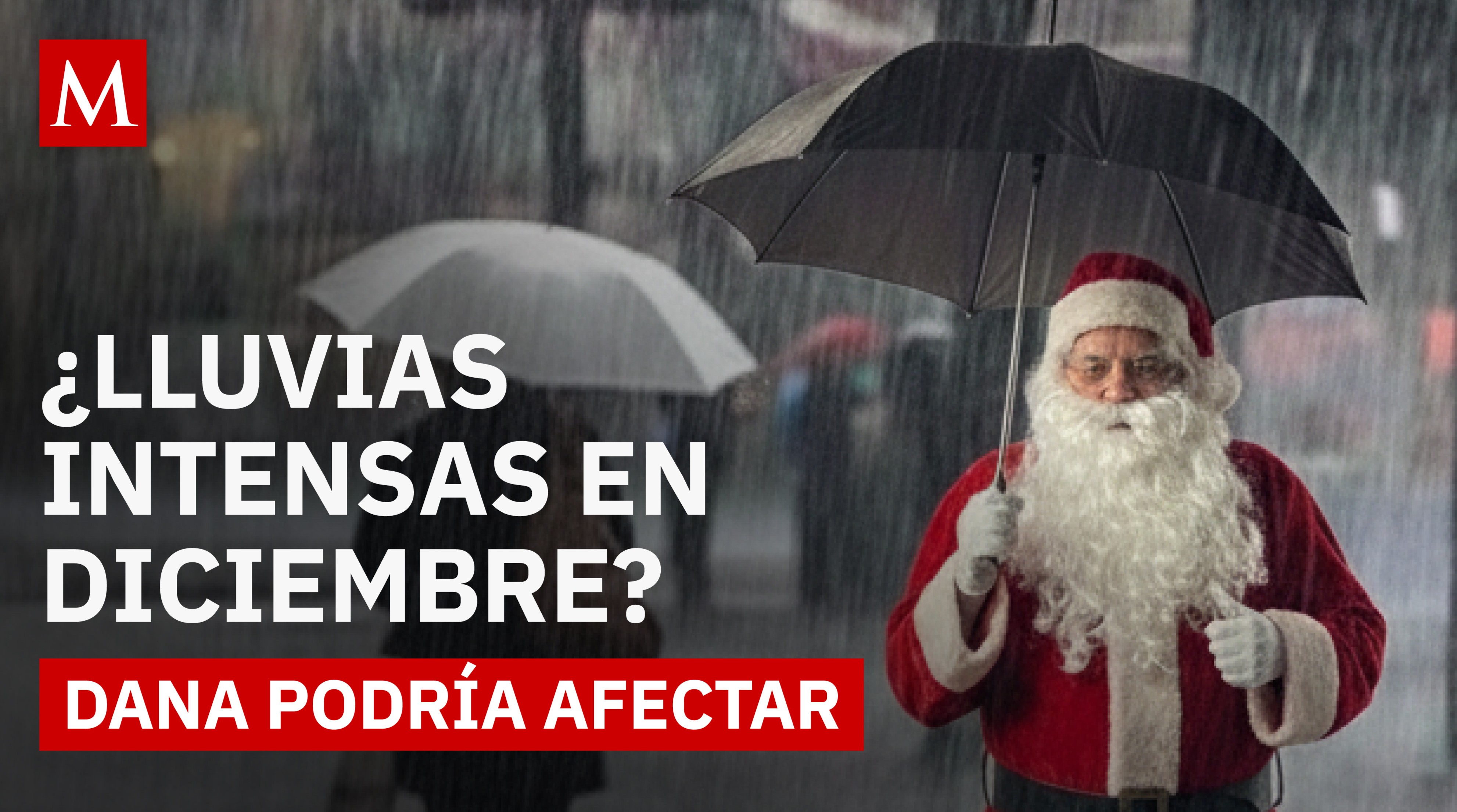 ¿Lluvias extremas en puerta? Una DANA podría afectar a México durante el invierno 2025-2026