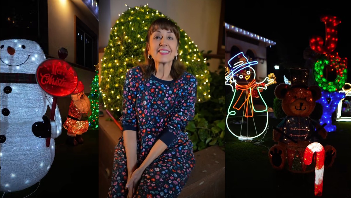 María Julia Lafuente abrió las puertas de su hogar para mostrar a sus seguidores la hermosa decoración navideña de su temporada favorita. | Especial