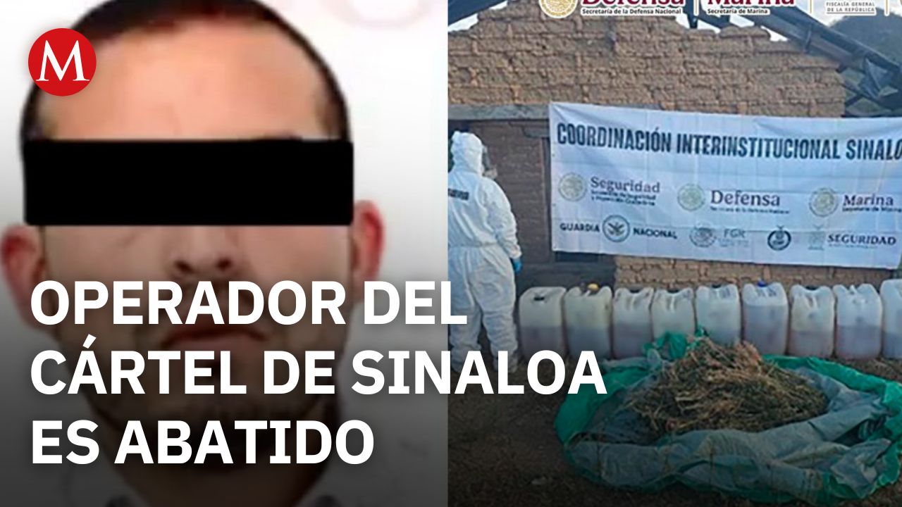 Pedro N, alias 'El Pichón' es abatido en operativo y vinculado al Cártel de Sinaloa