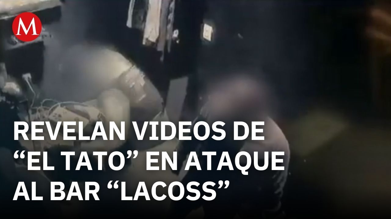 Videos revelan modus operandi de “El Tato”, presunto autor del ataque al bar Lacoss