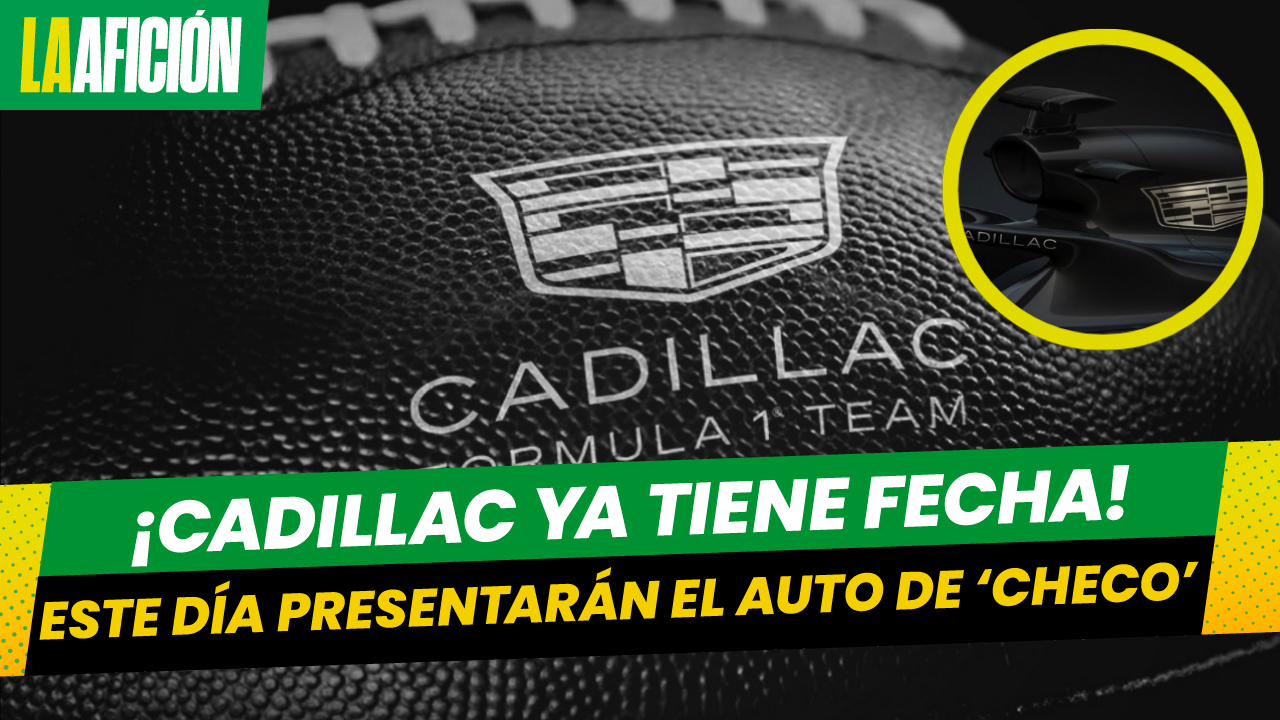 ¡Apunta la fecha! Cadillac presentará el monoplaza de Checo Pérez en el Super Bowl