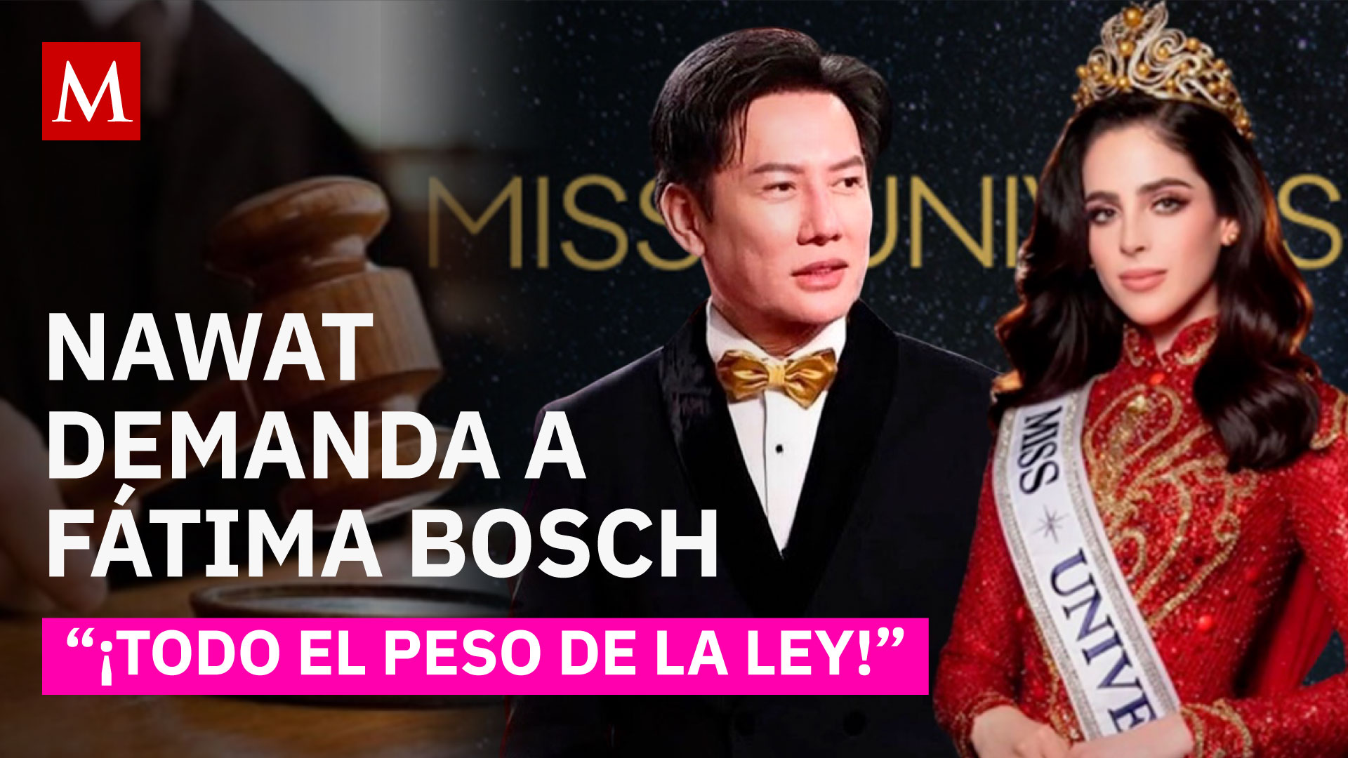 Aumenta la polémica en Miss Universo: Nawat formaliza acción legal por los señalamientos
