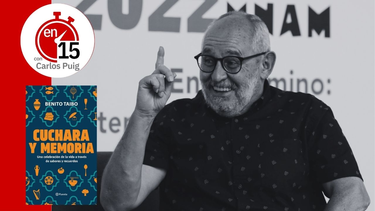 Benito Taibo, autor de "Cuchara y memoria 2" | En 15