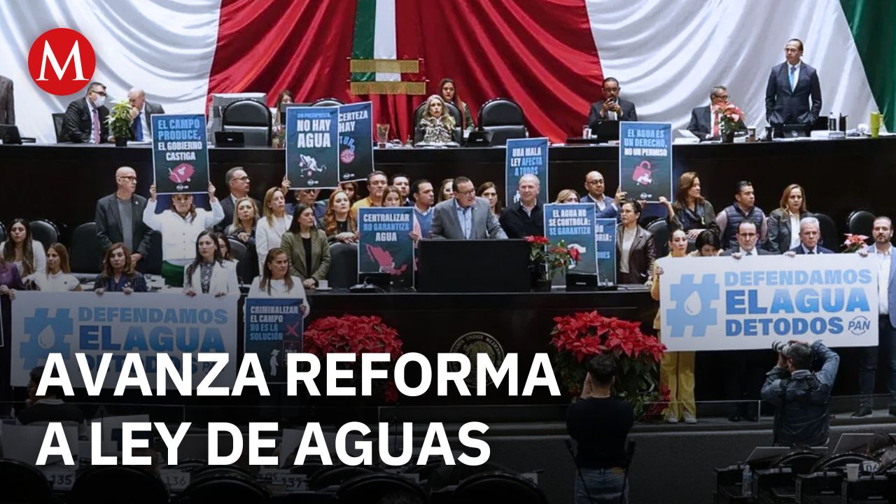Cámara de Diputados analiza en particular dictamen de reforma a la ley de aguas