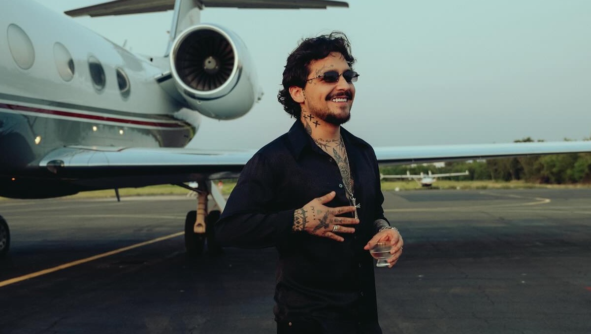 Christian Nodal presume su 'Spotify Wrapped' y deja fuera a Ángela Aguilar de sus álbumes más escuchados