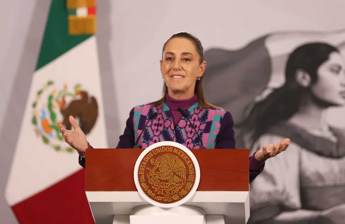 Claudia Sheinbaum indicó que espera acudir al sorteo del Mundial en EU. | Javier Ríos