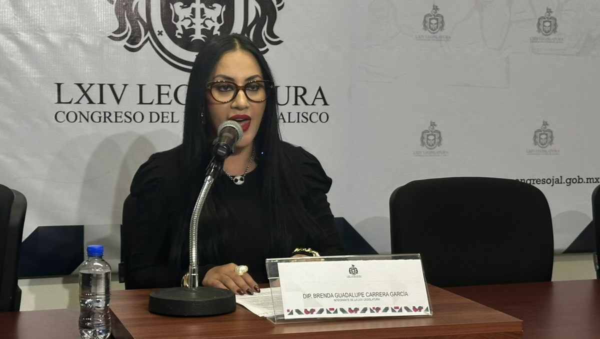 La diputada Brenda Carrera, presentó la iniciativa para endurecer las penas por extorsión (Foto: Ricardo Valdivia)