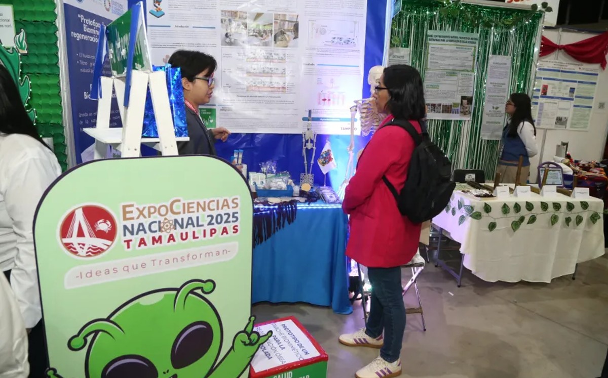 Expo Ciencias Nacional 2025 en Tamaulipas. | Yazmín Sánchez
