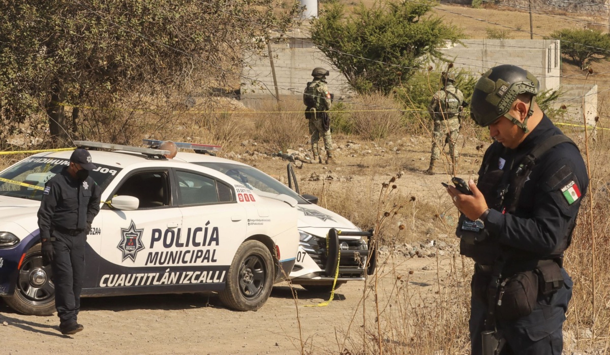 Fotografía de un operativo policiaco en Cuautitlán Izcalli | Cuartoscuro