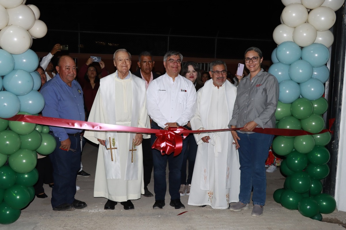 Inauguran Centro Comunitario Ibero–La Concha, espacio de esperanza.| Especial
