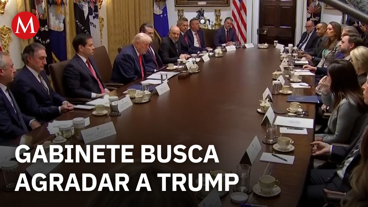 Integrantes del gabinete buscan agradar a Trump; Hegseth admite dificultades