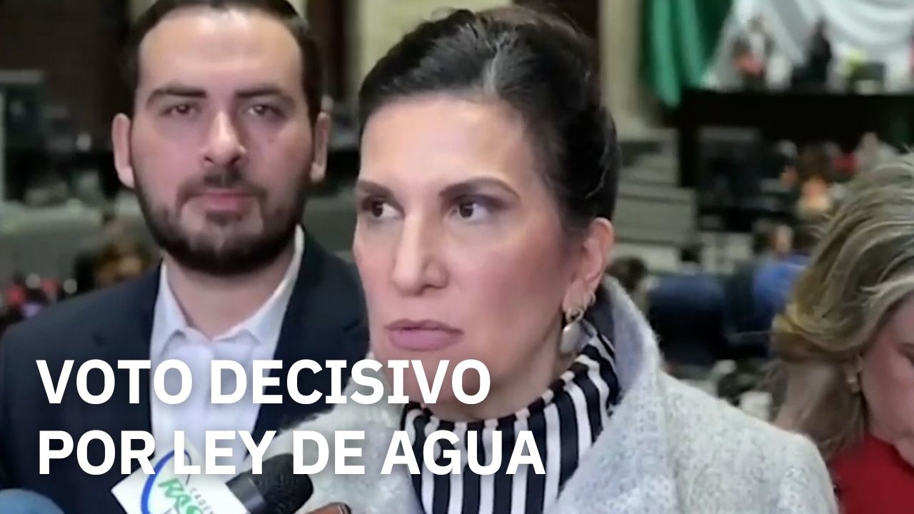 Kenia López Rabadán pide voto responsable en discusión de la ley de aguas ante demandas campesinas
