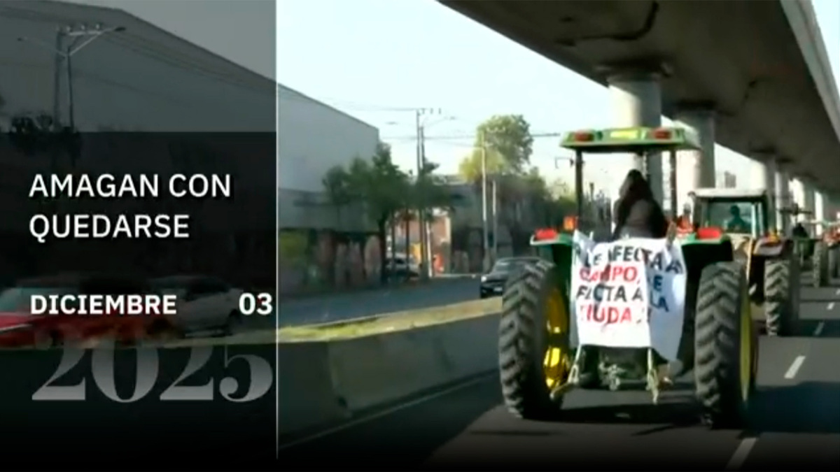 Milenio Noticias, con Carlos Zúñiga, 03 de diciembre de 2025