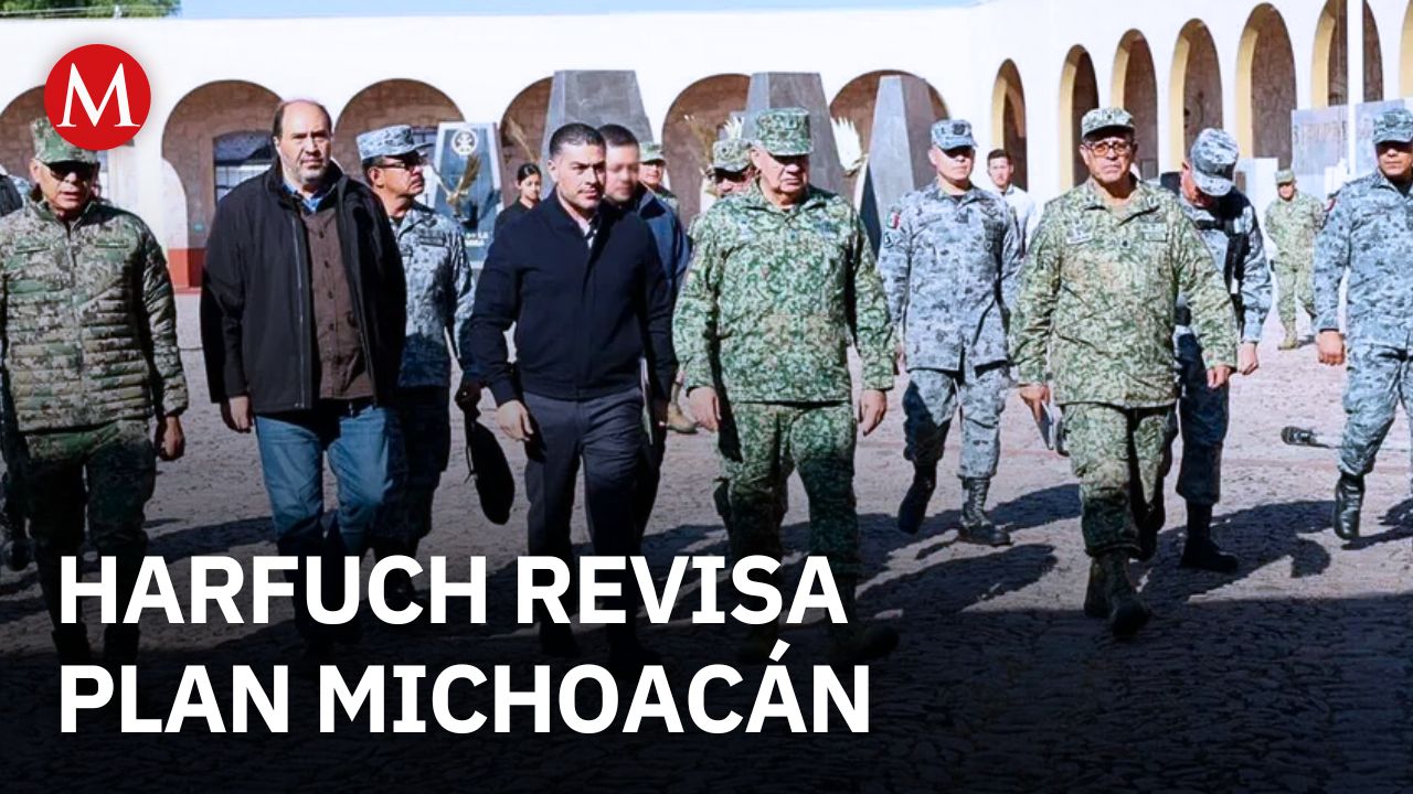Omar García Harfuch supervisa acciones del Plan Michoacán en Uruapan