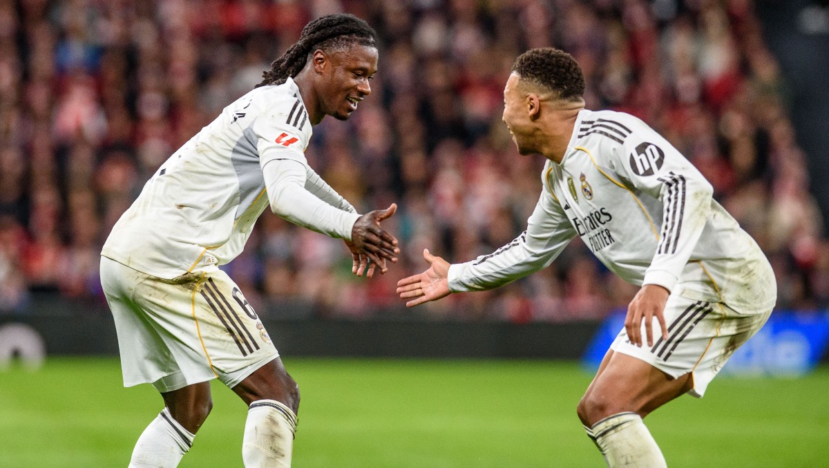 Real Madrid golea al Athletic Club en la jornada 19 de LaLiga (EFE)