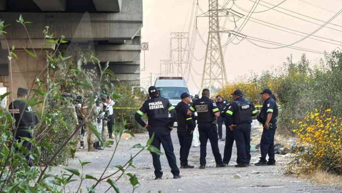 Los restos humanos fueron localizados debajo de la Autopista Urbana Siervo de la Nación en Ecatepec. Especial