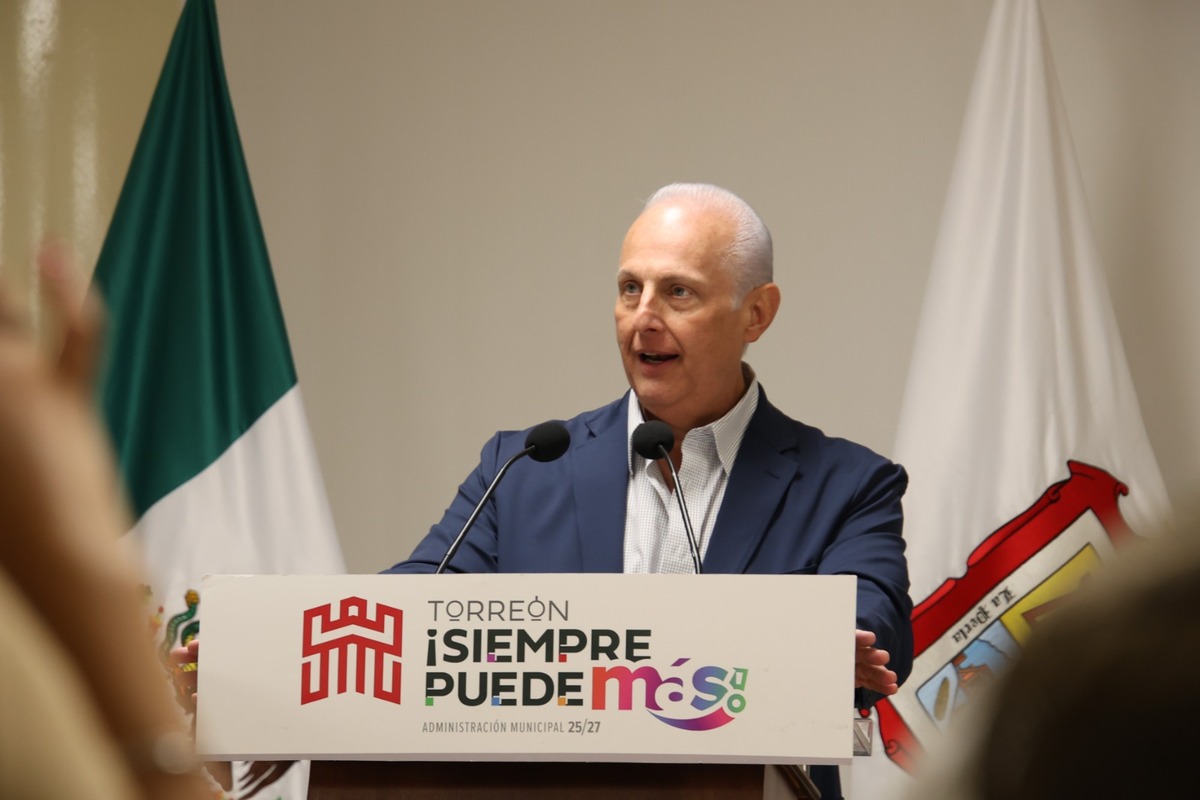 Román Alberto Cepeda, alcalde de Torreón, presentará este jueves 4 de diciembre su Informe de Resultados 2025. (Archivo: Verónica Rivera)