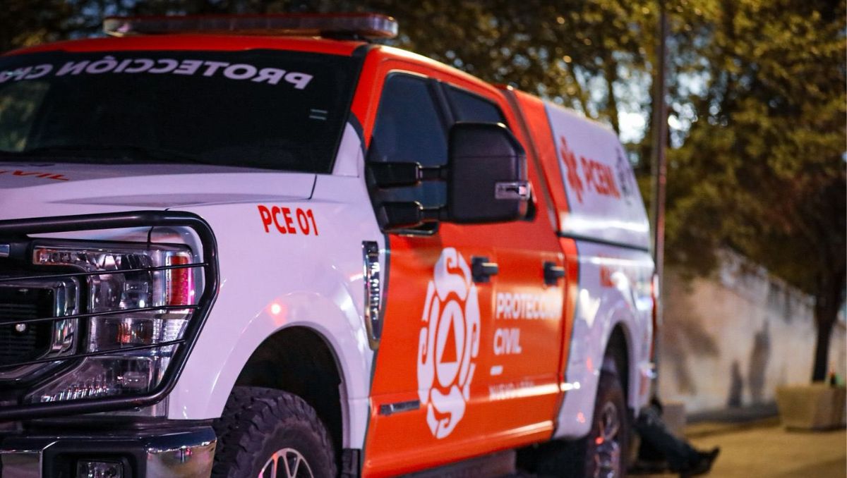 Al sitio acudieron elementos de PCNL y Bomberos Nuevo León. | Especial